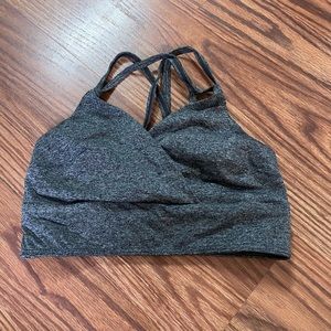 Gray Athleta Sports Bra